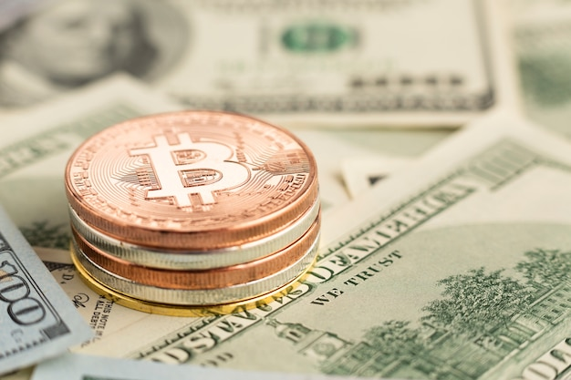 Bitcoin kept over the US dollar
