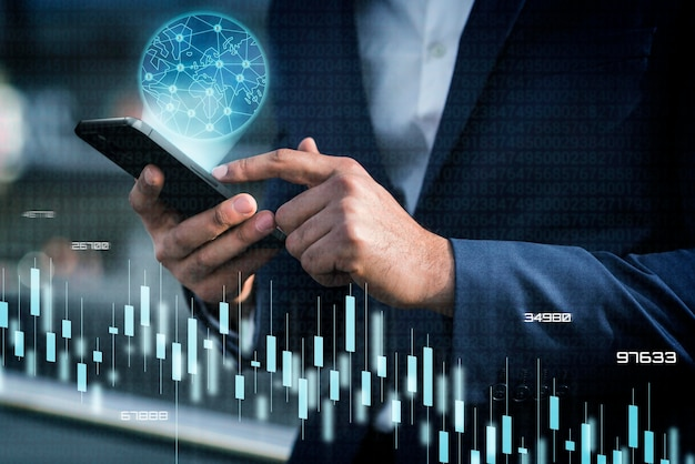 A business professional reviewing risk management strategies for digital assets