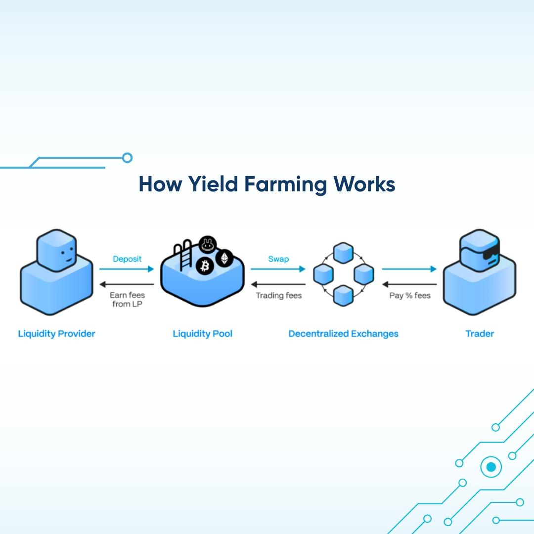 The Yield Farming process.