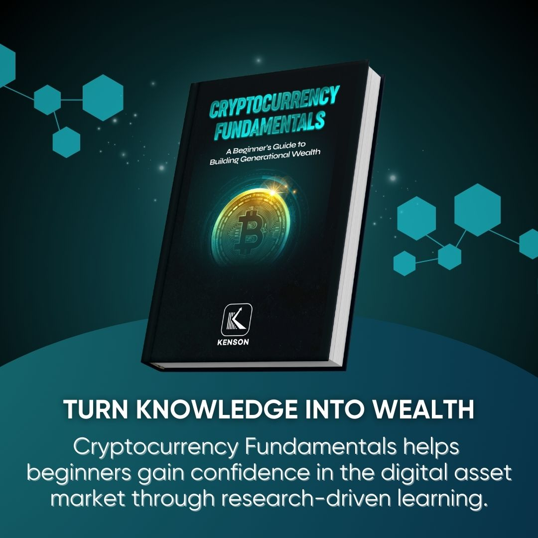 Cryptocurrency Fundamentals eBook cover, 3D hardcover view